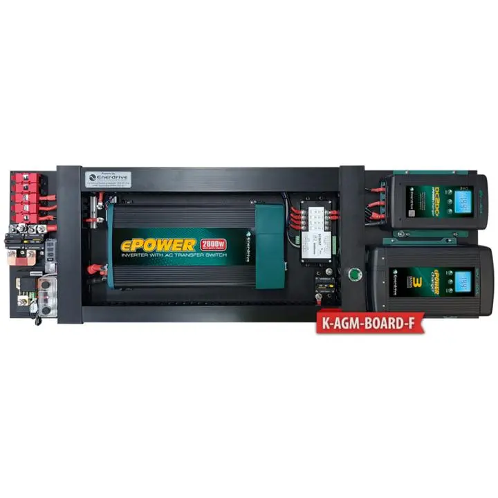 Enerdrive Agm Board 40A Ac 40A Dcdc 2000X Inc Simarine 1