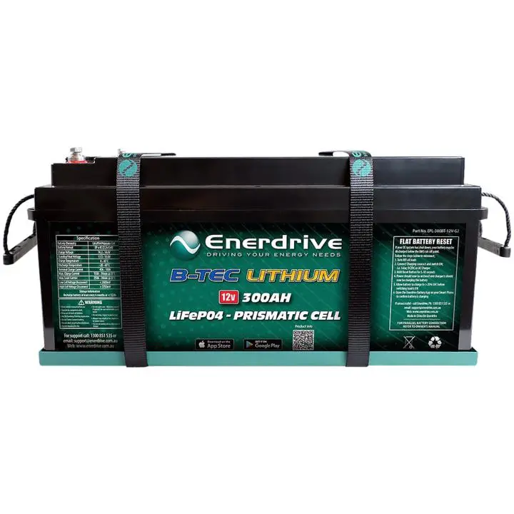 Enerdrive B-Tec 300Amp / 12V Lifepo4 Battery Bt 1