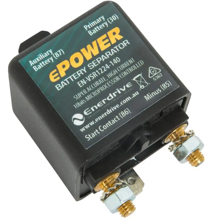 Enerdrive Epower 140A 12/24V Voltage Sensitive Relay 1