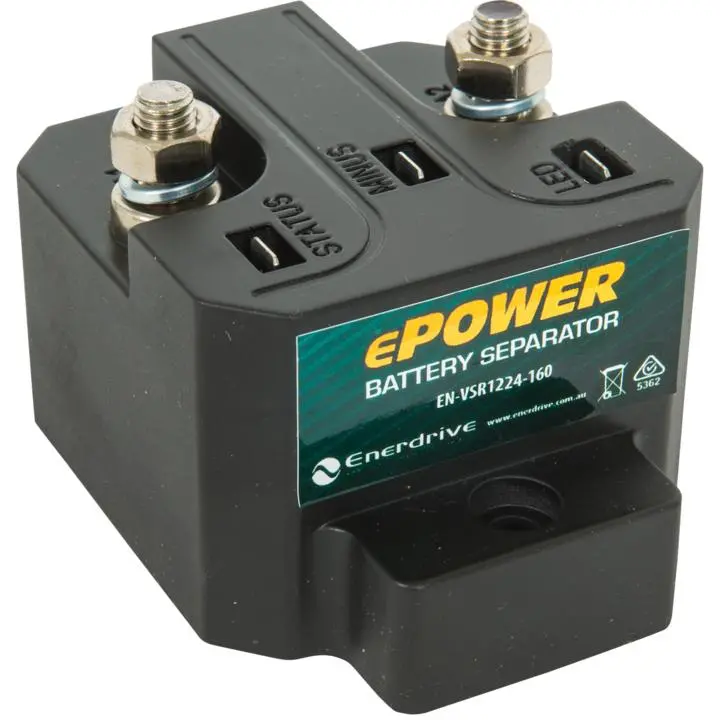 Enerdrive Epower 160A 12/24V Voltage Sensitive Relay 1