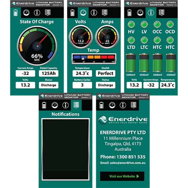 Enerdrive Epower B-Tec 24V 100Ah Lithium Battery 1