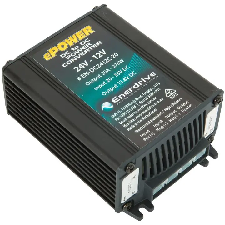 Enerdrive Epower Dc To Dc 24V-12V 20A 1