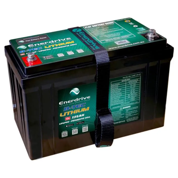Enerdrive Pro 300Ah 12V Slimline Lithium With Abs 1