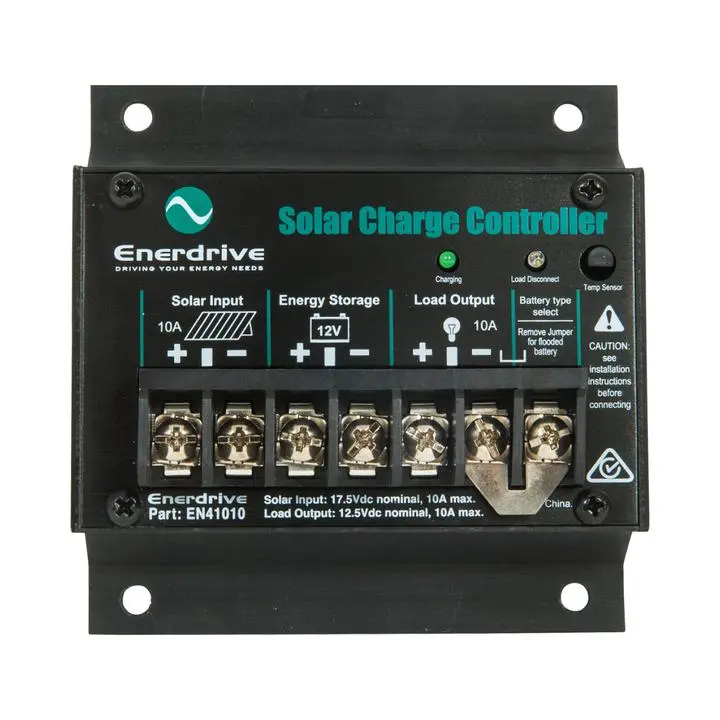 Enerdrive Solar Regulator 10A / 12V Waterproof 1