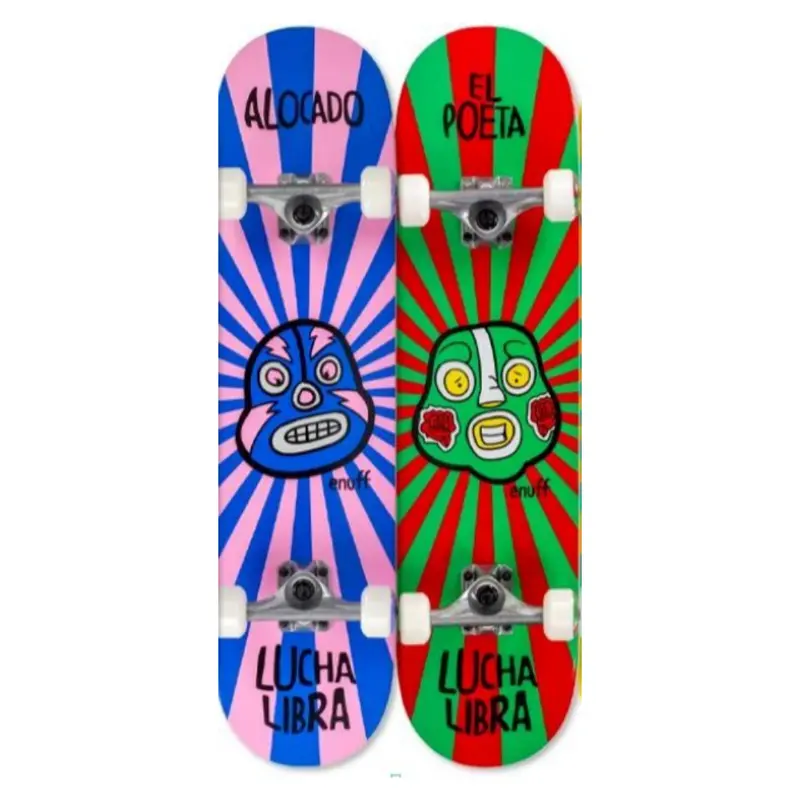Enuff Lucha Libre Skateboard 7.75" Complete 1
