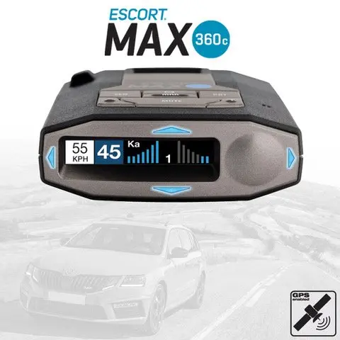 Escort Max 360C Radar Detector With Gps -Nz Model 1