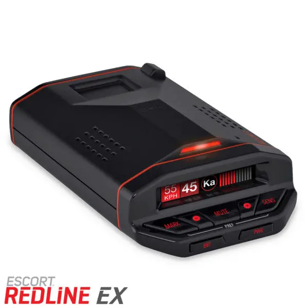 Escort Redline Ex International Radar Detector Au/Nz Model 1