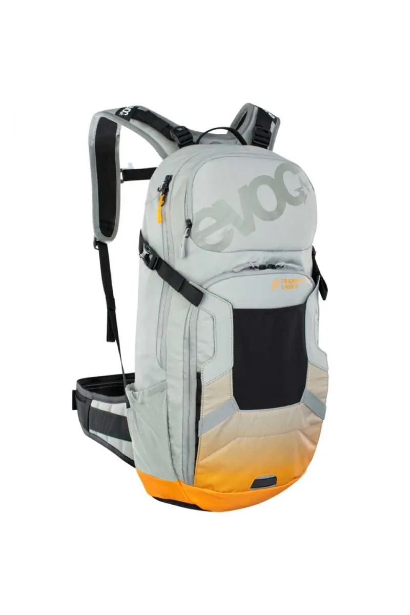 Evoc Fr Enduro E-Ride Backpack 16L- Stone/Bright Orange 1