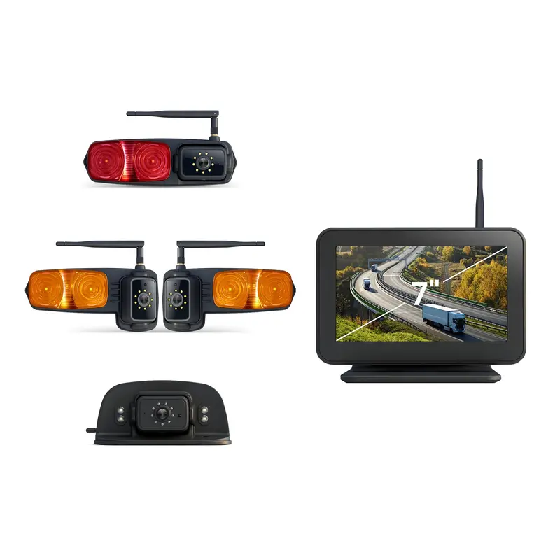 Ew-2503Kit Marker Light Wireless  Backup Camera System 1