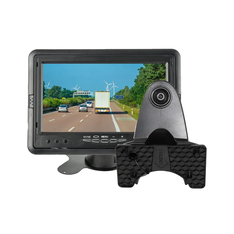 Ew-M702u009kit High Top Roof Mount Third Brake Light Backup Camera With 7'' Tft Lcd Monitor 1
