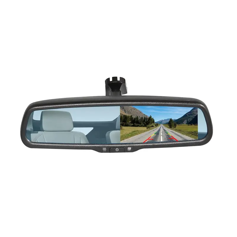 Ew-Mm02 4.3" Rear View Mirror Camera Monitor Fits For Ford 1