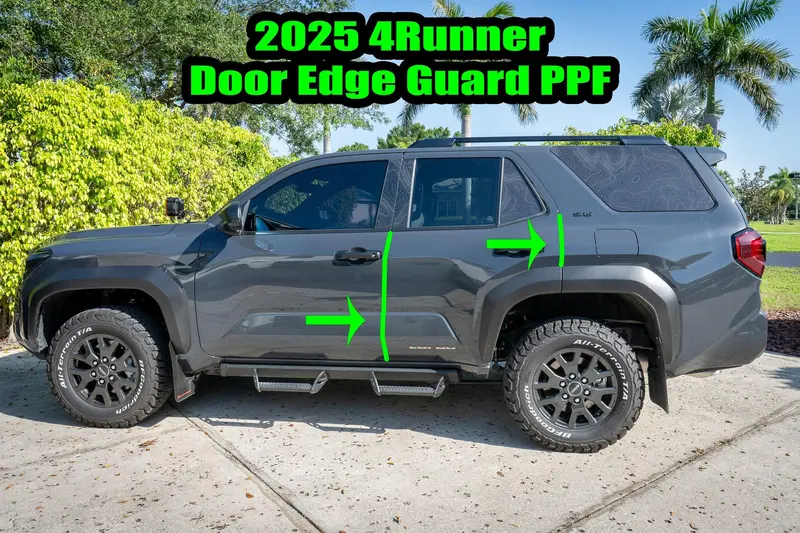 Expert Door Edge Protection Film (Clear Ppf) - 2025+ 4Runner 2