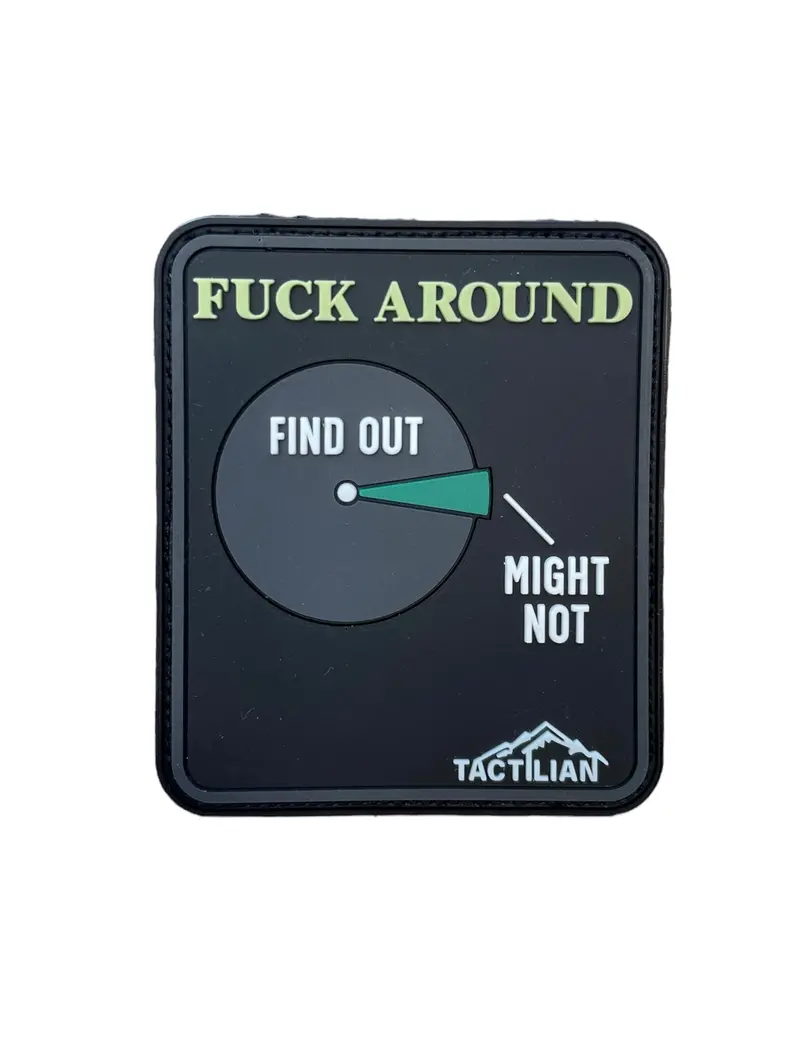 “Fafo” F*Ck Around Find Out Pvc Patch 1