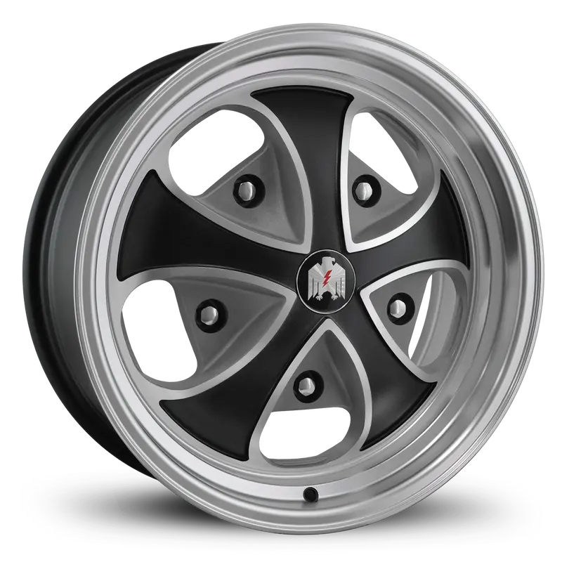 Falcon | Satin Black + Vintage 1