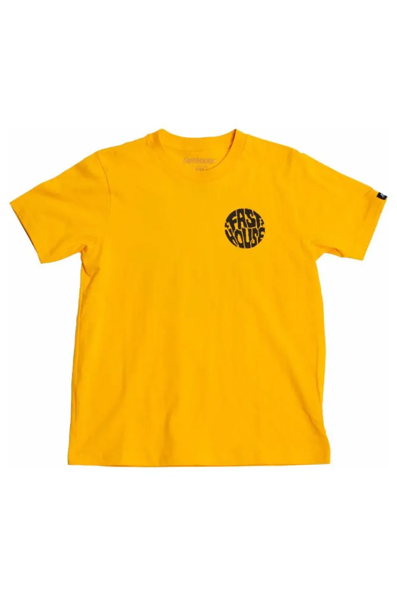 Fasthouse Youth Grime Ss T-Shirt Gold 2021 1
