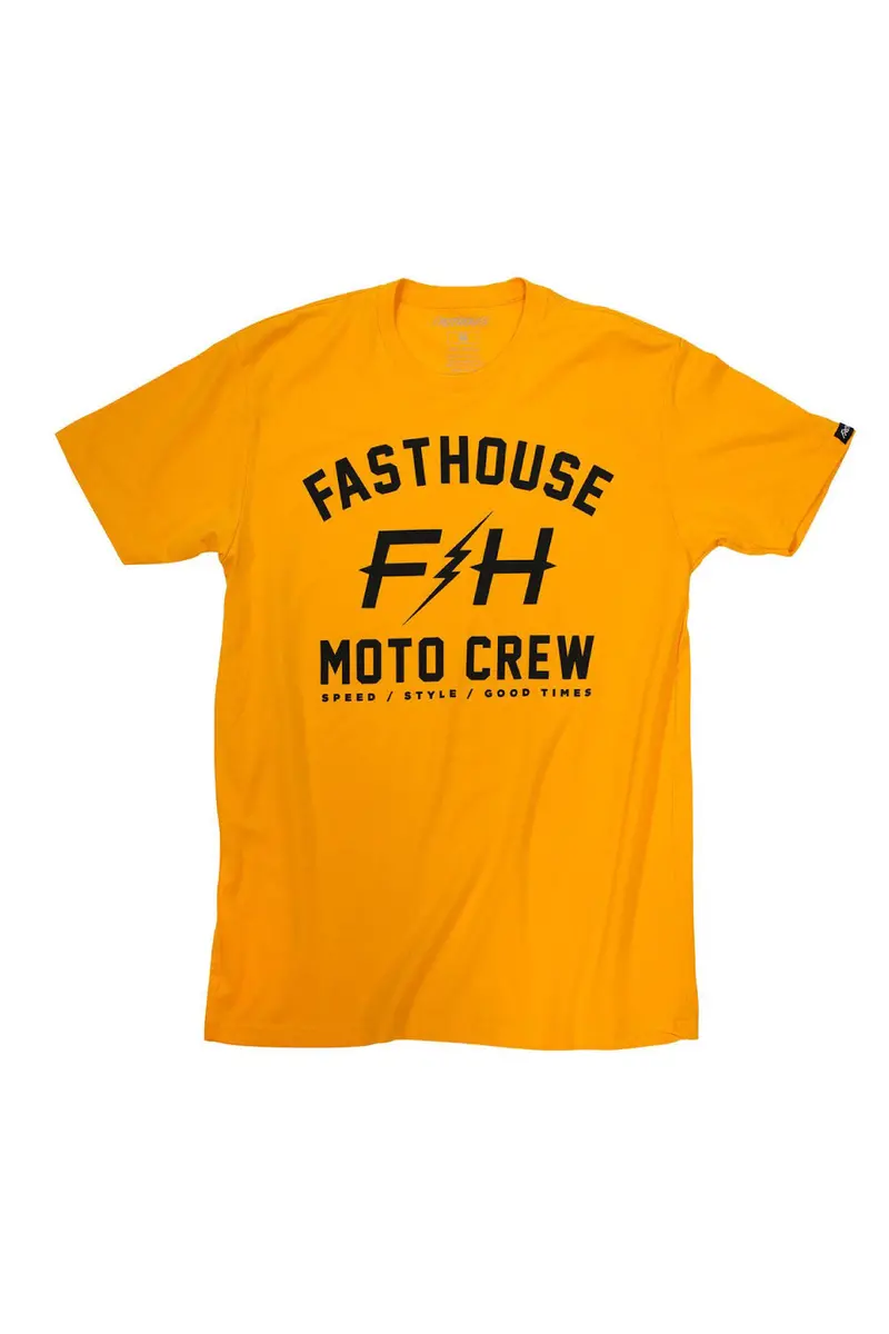 Fasthouse Youth Olden Tee Gold 1