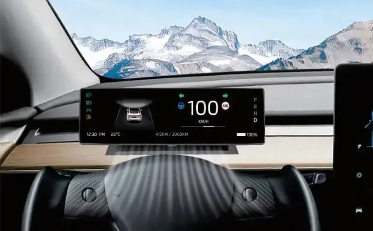 Fdi-88A - 8.8″ Hd Lcd Carplay Display For 2021-2023 Model 3 / 2019-2023+ Model Y 1