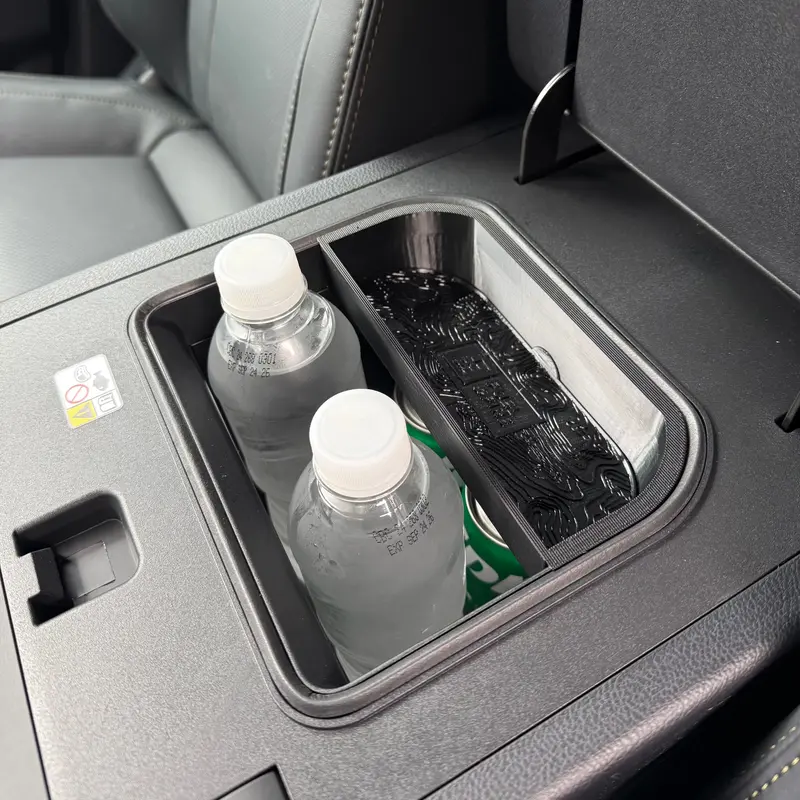 Ff Cool Box Half Tray With Topo Grip Insert - 2024+ Land Cruiser / Gx 550 1