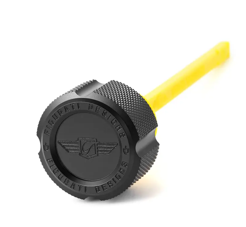 Figurati Performance Aluminum Magnetic Engine Oil Dipstick For Milwaukee-Eight (M8)(2017-Present Harley Touring Models) 11
