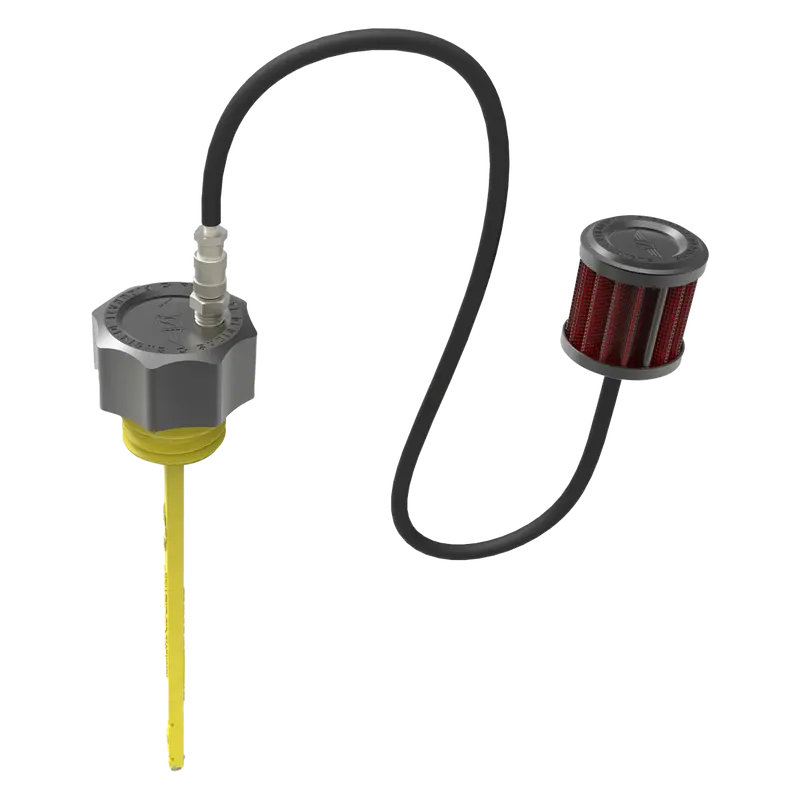 Figurati Performance Aluminum Vented Dipstick For Harley-Davidson Touring-Milwaukee-Eight Motor-M8 (2017-Present) 2