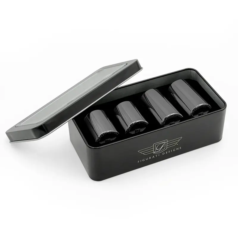 Figurati Performance Stainless Steel Docking Cover Set For Harley-Davidson 1