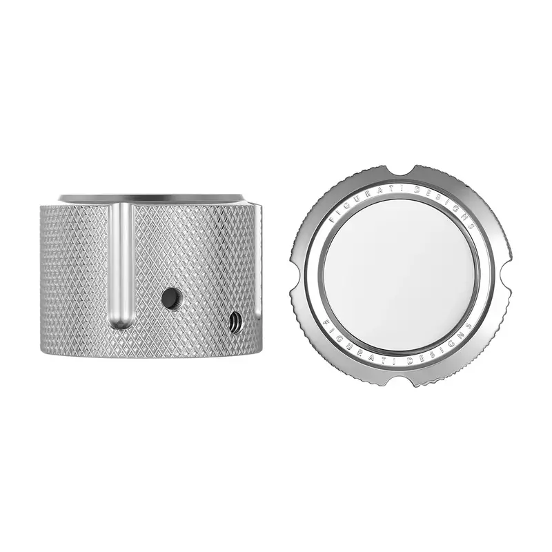 Figurati Stainless Steel Front Axle Nut Covers For Harley (14-23 Select Models) 2