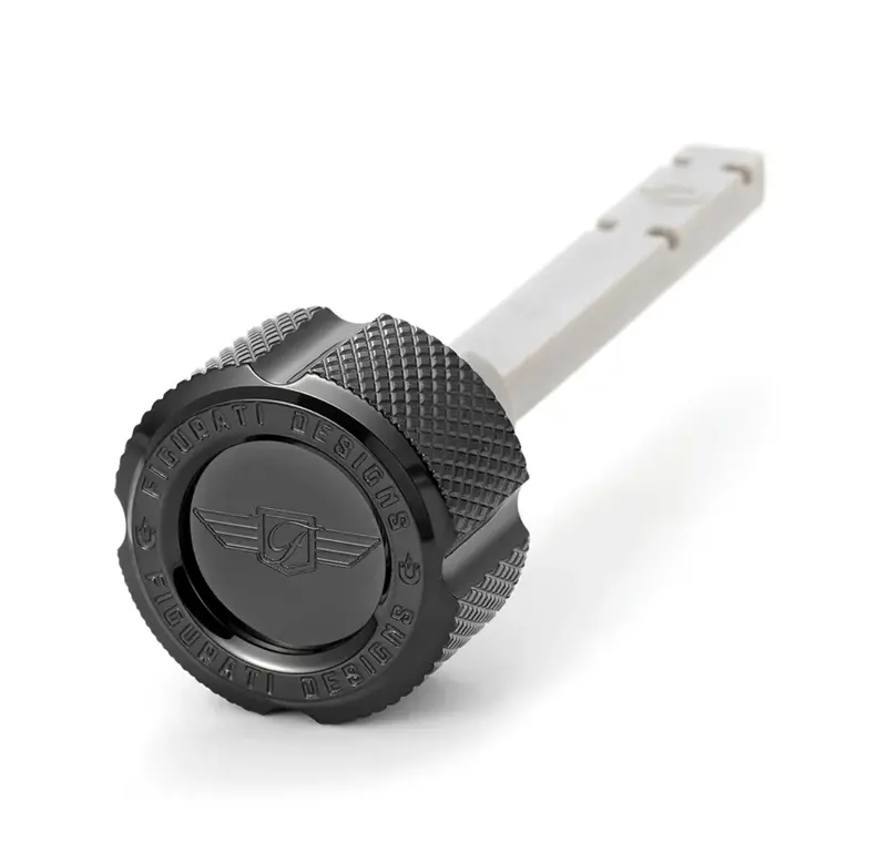 Figurati Stainless Steel Magnetic Transmission Dipstick For Harley Milwaukee Eight (M8) (2017-Present Harley Touring Models) 1