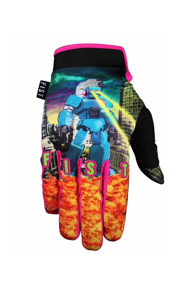 Fist Robo Vs Dino Youth Mtb Gloves 1