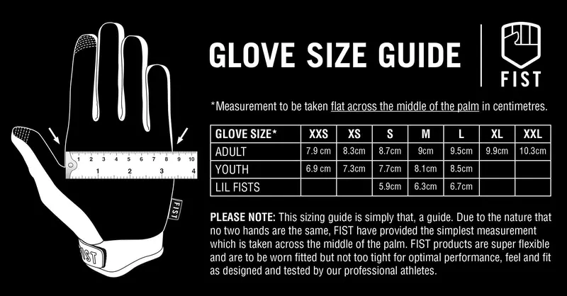 Fist Strapped Dalmation Mtb Gloves 3