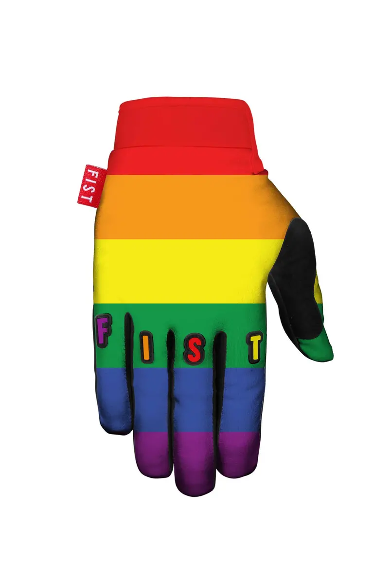 Fist Strapped Natalya Diehm Rainbow Mtb Gloves 1