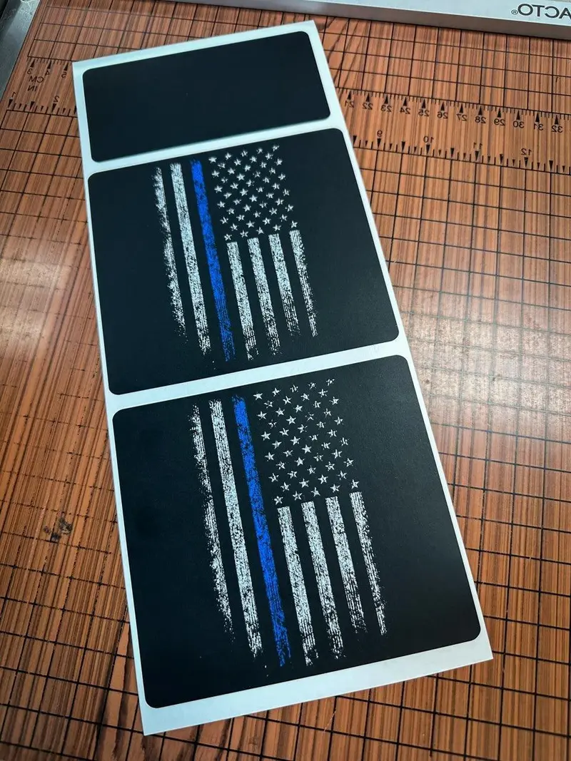 Flag Sun Visor Warning Overlays - 2021+ Bronco / 2024+ Ranger Raptor 3
