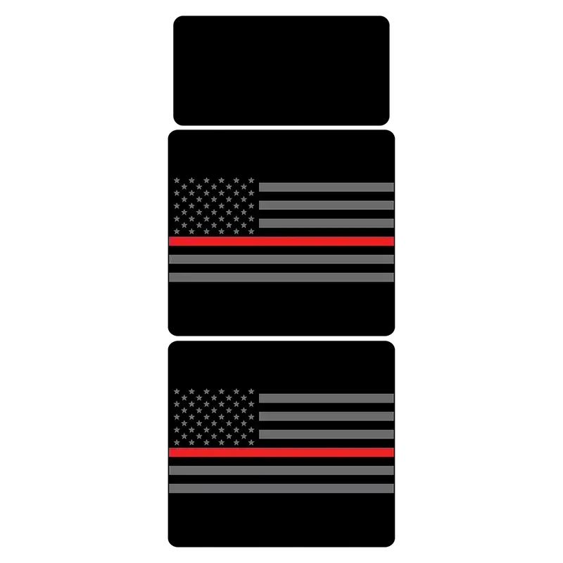 Flag Sun Visor Warning Overlays - 2021+ Bronco / 2024+ Ranger Raptor 6
