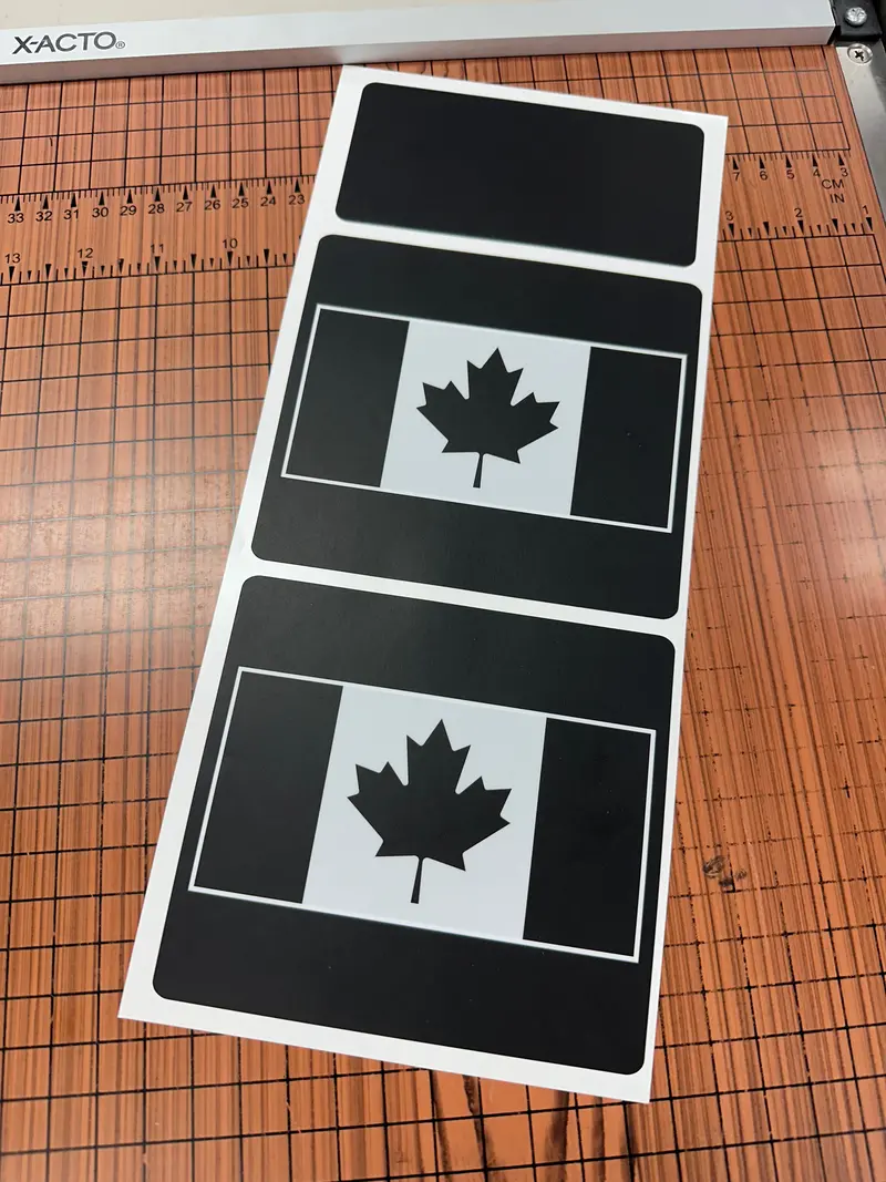 Flag Sun Visor Warning Overlays - 2021+ Bronco / 2024+ Ranger Raptor 7
