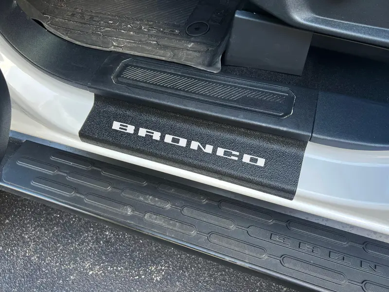 Ford Door Sill Protection Overlays - 2021+ Bronco 1