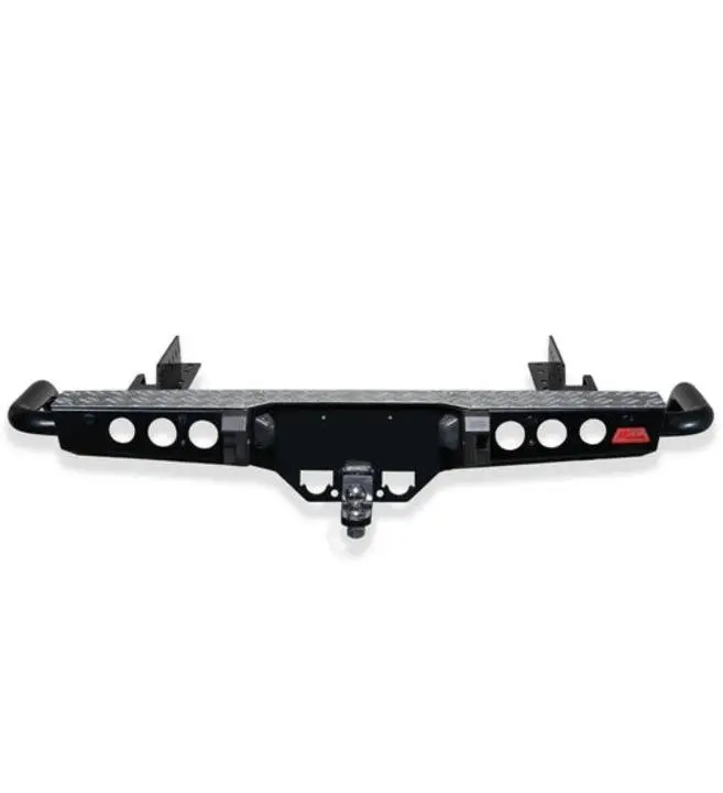 Ford/Mazda 1999-2011 022-03 Jack Rear Bar With Chrome Step Plate Package 1