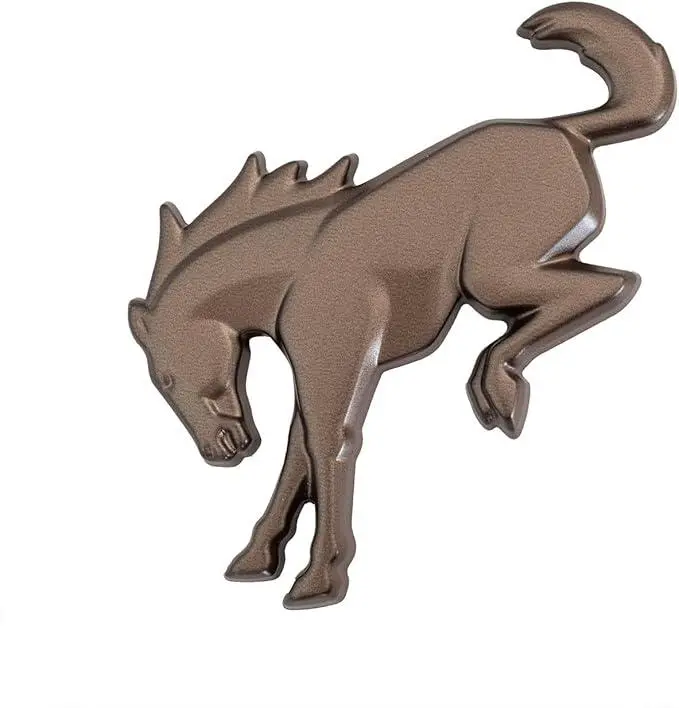 Ford Performance Oem Sinister Bronze Bucking Bronco Pony Overlay For Tailgate - 2021+ Bronco New 1