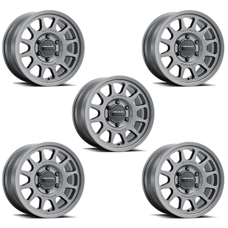 Ford Racing 17X8.5 Method Matte Gray Wheel Kit - 2021+ Bronco (Non-Raptor) 1