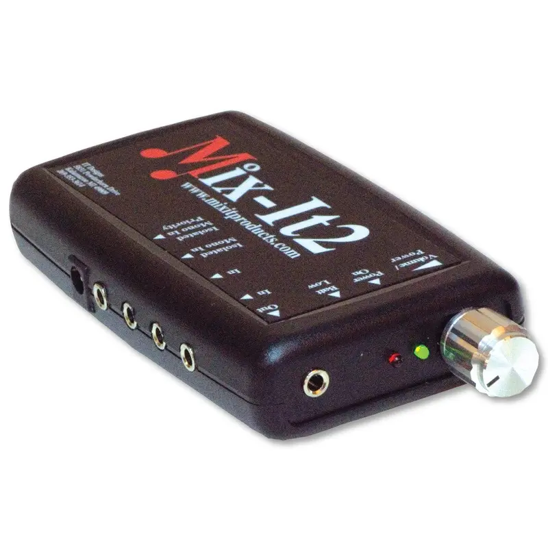 Four Channel Audio Mixer + Amplifier 1