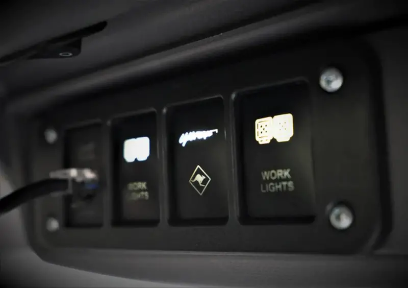 Four-Switch Panel Fascia For Ty2 Switches 1