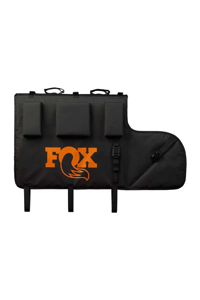 Fox Factory Suspension Overland Split Tailgate Pad Black - 2 Bikes 1