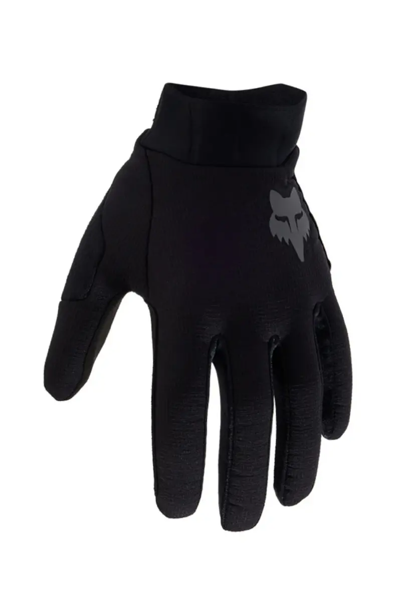 Fox Racing 2025 Defend Lo-Pro Fire Black Gloves 1