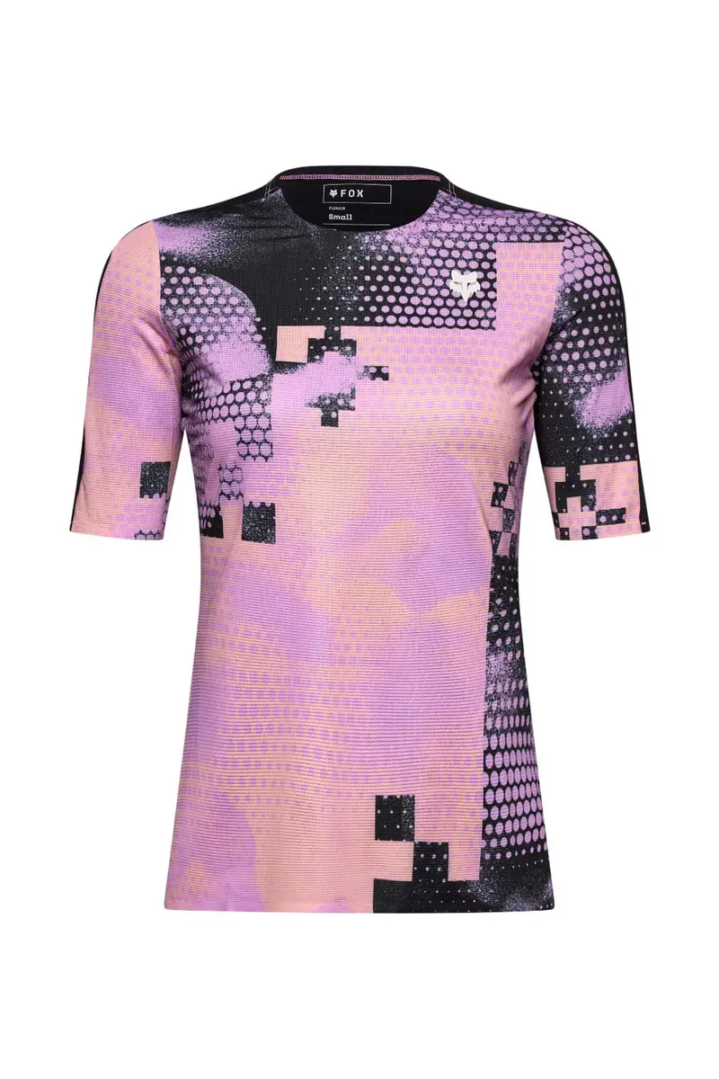 Fox Racing 2025 Womens Flexair Ascent Short Sleeve Pulse Jersey 1