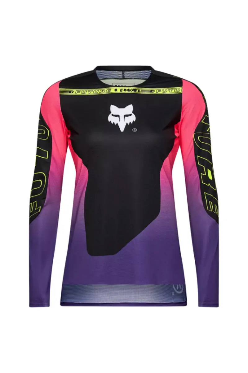 Fox Racing 2025 Womens Flexair Long Sleeve Elevated Jersey 1
