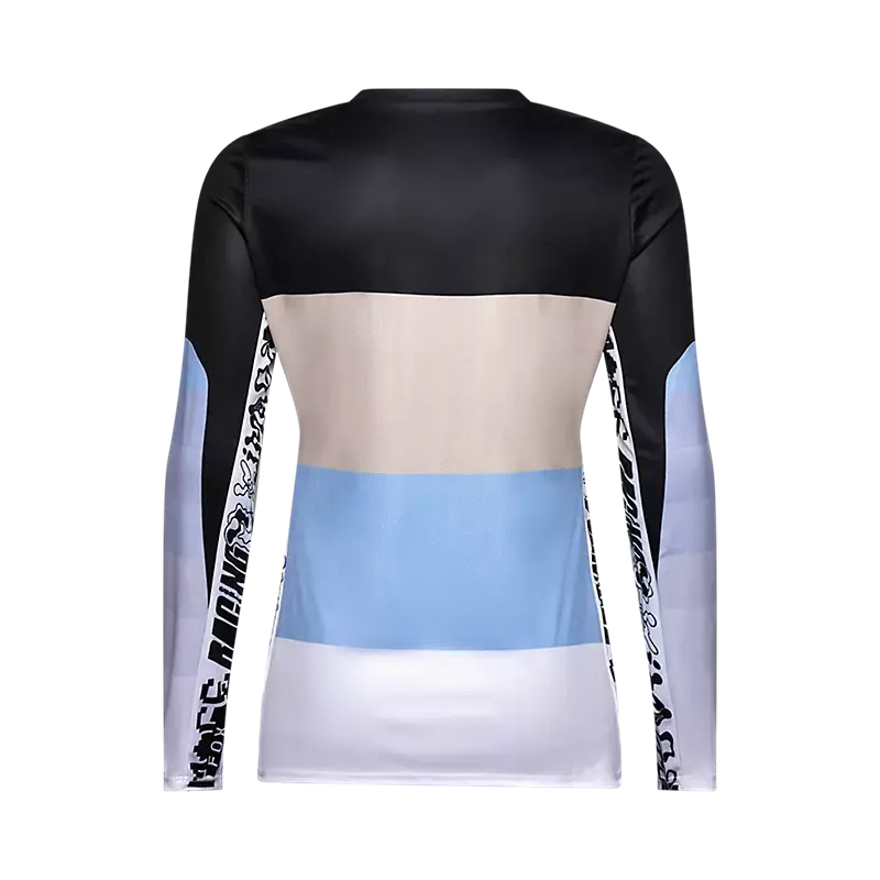 Fox Racing 2025 Womens Ranger Long Sleeve Grid Mtb Jersey 2