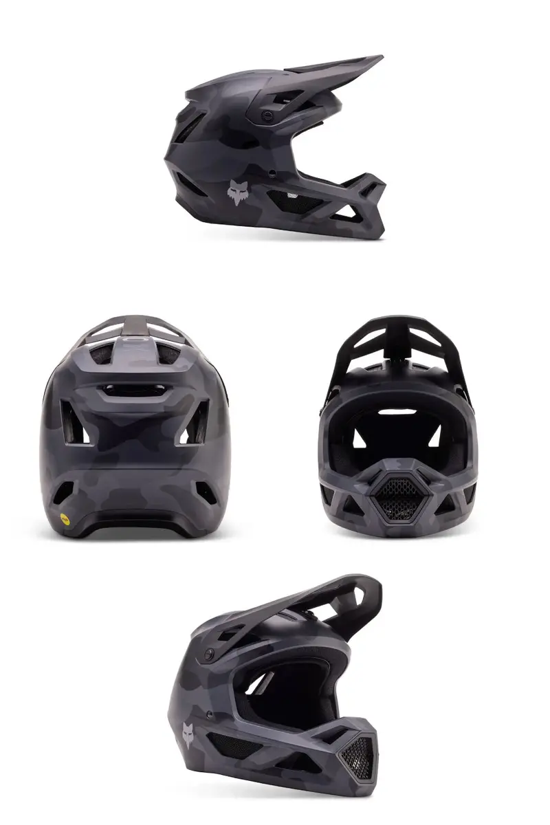 Fox Racing 2026 Youth Rampage Camo Helmet 2