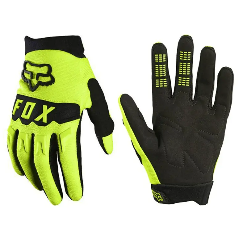 Fox Youth Dirtpaw Gloves Fluro Yellow 1