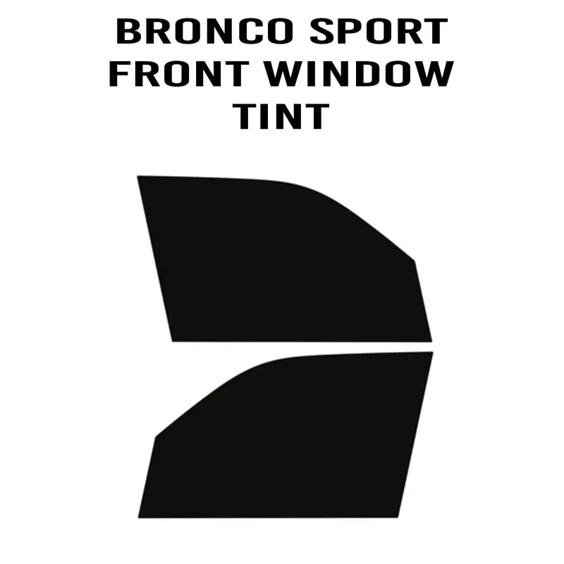 Front Window Easy Diy Tint Kit - 2021+ Bronco Sport 1