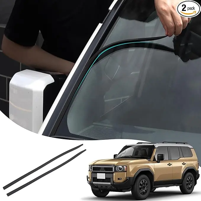 Front Windshield Wind Dampening Strips - 2024+ Land Crusier / Gx 550 1