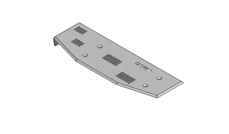 Fuel Tank Skid Plate - Al - Toyota Hilux Revo 1
