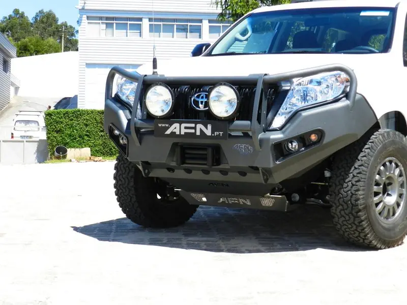 Full Bull Bar Toyota Prado Lj 150 2014-2016 Series 5 Door Complete With Fog Light Inserts And Winch Mount.This Bar Is Intended For The Face Lift Model 1